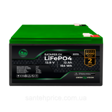Акумулятор GV LiFePO4 12,8V - 12Ah (154Wh)
