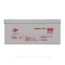 Акумулятор гелевий LPM-GL 12V - 280 Ah