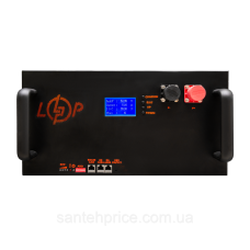 Акумулятор LP LiFePO4 51,2V - 230 Ah (11776Wh) (Smart BMS 200A/100А) з LCD метал RM RS485/CAN