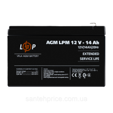 Акумулятор AGM LPM 12V - 14 Ah