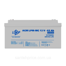 Акумулятор мультигелевий LPM-MG 12V - 65 Ah