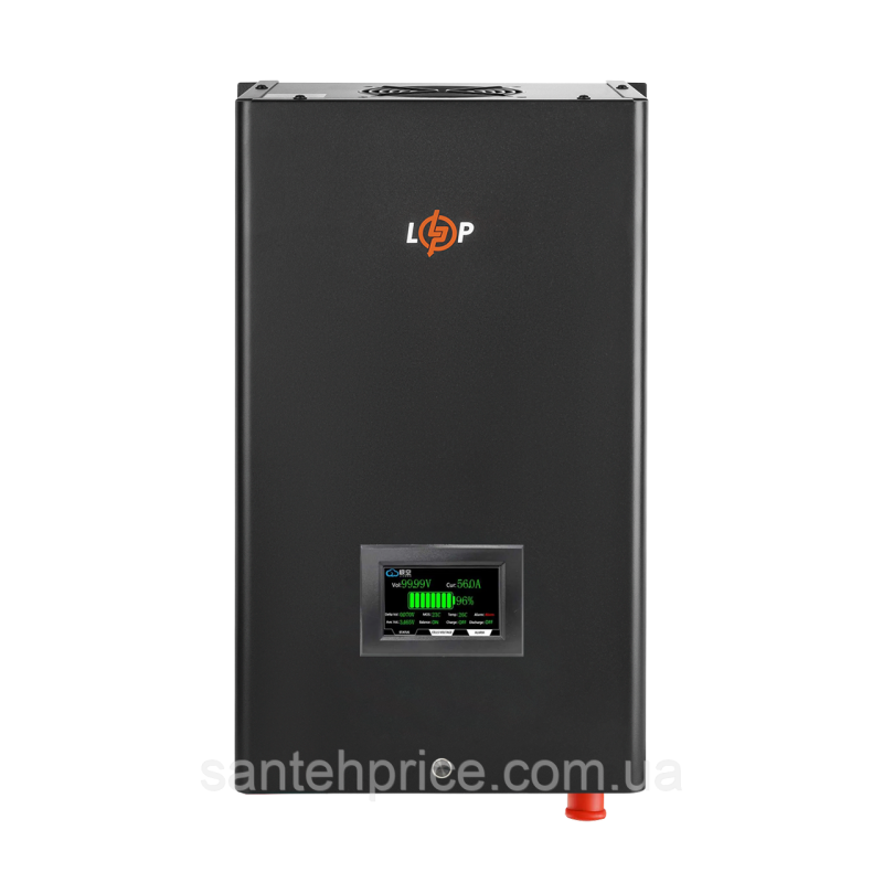 Акумулятор LP LiFePO4 12,8V - 280 Ah (3584Wh) (BMS 200A/200А) метал LCD Smart BT