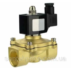 Клапан електромагнітний (соленоїдний) 1/2“ нормально закритий 220В 2W160-15-S Hn