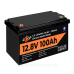 Акумулятор LP LiFePO4 12V (12,8V) - 100 Ah (1280Wh) (Smart BMS 100А) з BT пластик