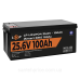 Акумулятор LP LiFePO4 24V (25,6V) - 100 Ah (2560Wh) (Smart BMS 100А) з BT пластик