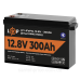Акумулятор LP LiFePO4 12,8V - 300 Ah (3840Wh) (Smart BMS 200А) з BT пластик
