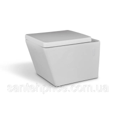 Унітаз консольний PRINCIPIAL (з РР сидінням), PR-1804+G-006