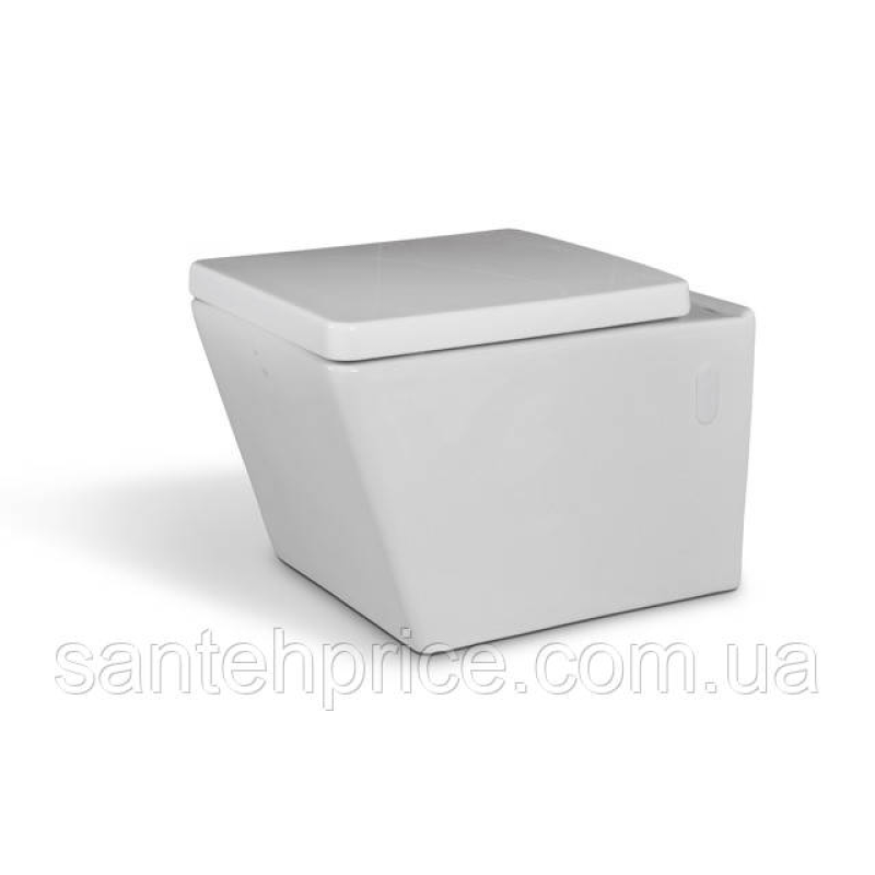 Унітаз консольний PRINCIPIAL (з РР сидінням), PR-1804+G-006