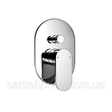 SMART змішувач прихованого монтажу 2 виходи Хром Sm2037-D59 1*6