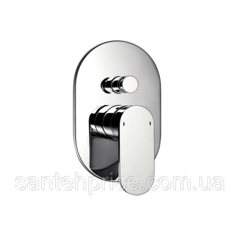 SMART змішувач прихованого монтажу 2 виходи Хром Sm2037-D59 1*6