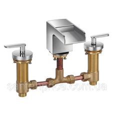 CASCADE змішувач для умивальника бортовий 3отв Хром Cd8255С-653 1*6