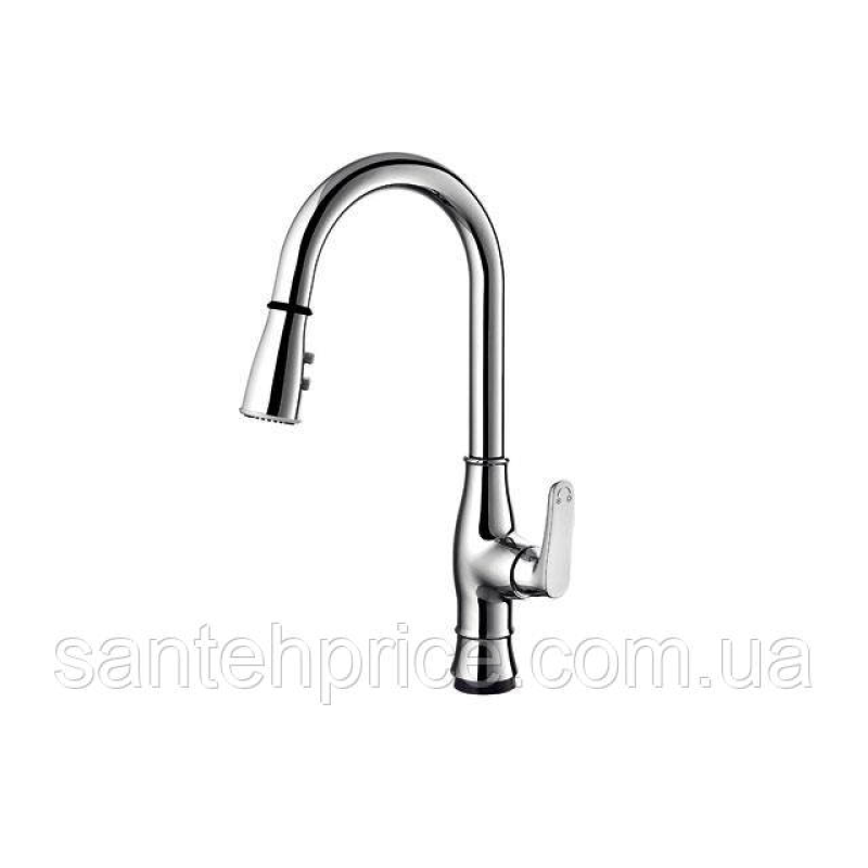 KITCHEN Змішувач для кухні TCT (сенсорний) з 2 функц.витяж. виливом Kt8785-D77 1*4