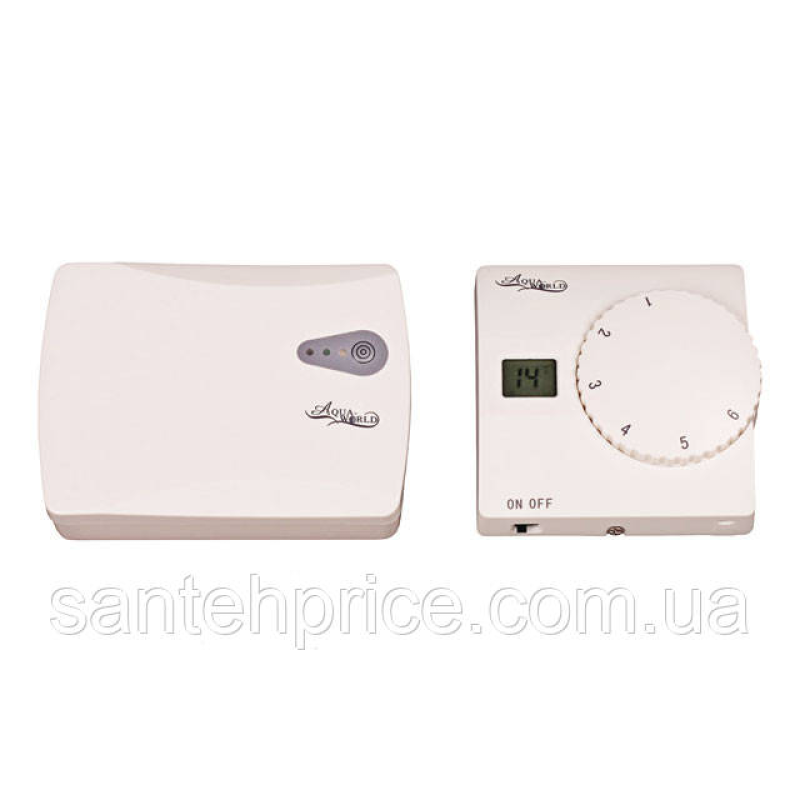 Термостат padio-ПАРА кімнатний з дисплеєм не прогр. THERMO PRO   AW816WHB-0-RF  1*50
