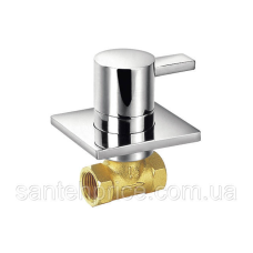 CASCADE Кран підштукатурний в/в 1/2 Cd9001С-628