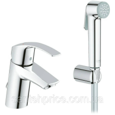 Змішувач для раковини GROHE Eurosmart 23124002 з душовим набором