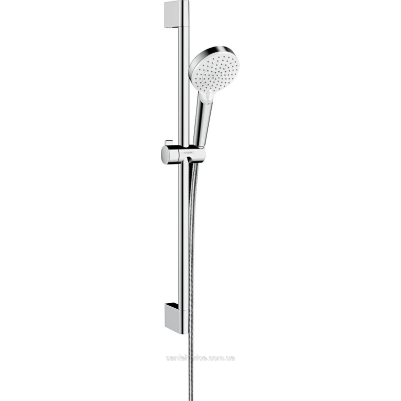Душовий набір hansgrohe Crometta Vario EcoSmart 65, білий/хром 26534400