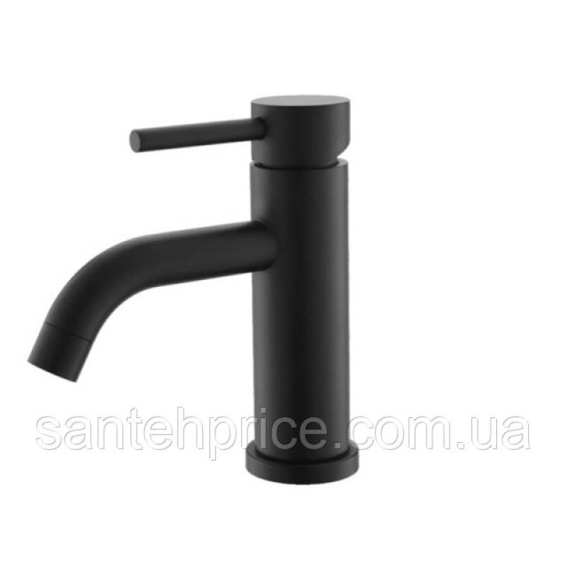 BLACK MOON Змішувач для умивальника SUS304 ЧОРНИЙ МАТ H-160 mm BM 1128 1*10