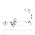 Сифон для ванни Prevex Bathloc з переливом, автомат BBL-R5R45-007