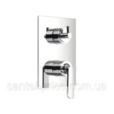 CASCADE змішувач прихованого монтажу 2 входа + 3 виходи Хром Cd9903-D68 1*6