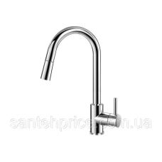 KITCHEN Змішувач для кухні з витяжним виливом Kt8781-D11 1*6