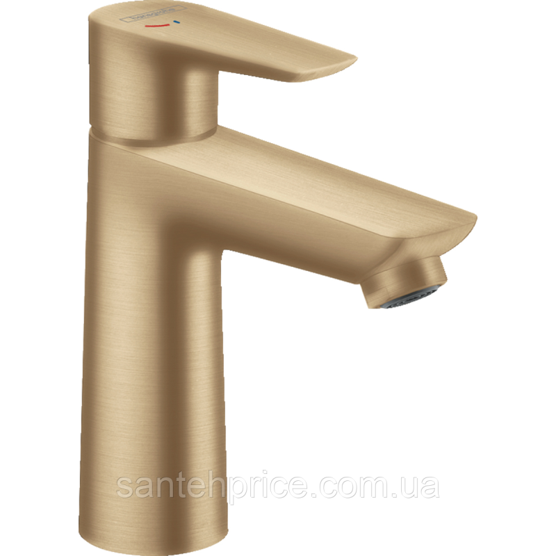 Змішувач Talis E 110 для умивальника з донним клапаном pop-up Polished Gold Optic (71710990)