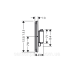 Термостат прихованого монтажу ShowerSelect Comfort Q на 2 функції, Brushed Black Chrome