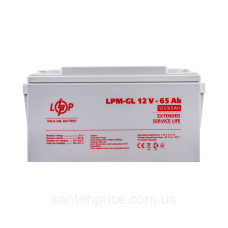 Акумулятор гелевий LPM-GL 12V - 65 Ah