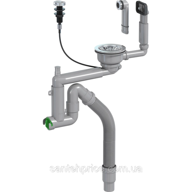 Сифон для кухонной мойки PREVEX Smartloc  40/50 мм (41R13919)