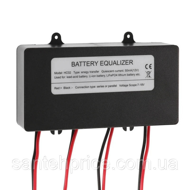 Балансир активний для 4 акумуляторів (Battery Equalizer) 48В 10А підходить для AGM, GEL, LiFePo4