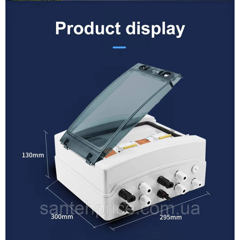 Щит защиты DC для автономных солнечных электростанций TOMZN 63A DC 600V MCB